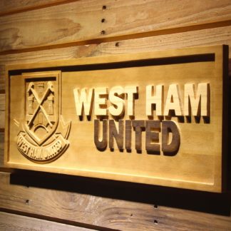 West Ham United Wood Sign - Legacy Edition neon sign LED