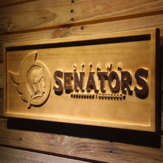 Ottawa Senators Wood Sign - Legacy Edition neon sign LED