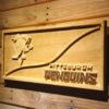 Pittsburgh Penguins Split Wood Sign