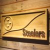 Pittsburgh Steelers Split Wood Sign