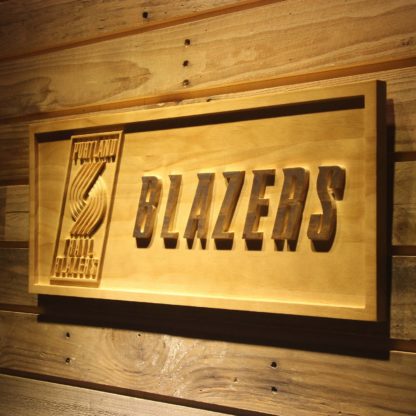 Portland Trail Blazers Wood Sign neon sign LED