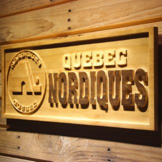 Quebec Nordiques Wood Sign - Legacy Edition neon sign LED