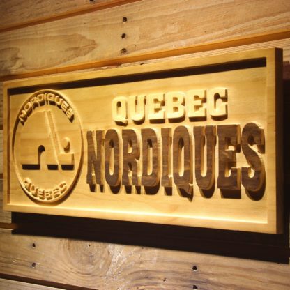 Quebec Nordiques Wood Sign - Legacy Edition neon sign LED