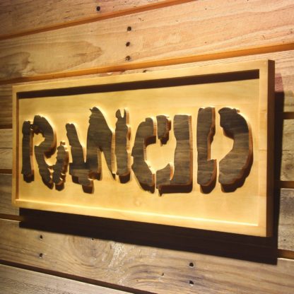 Rancid Wood Sign neon sign LED