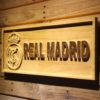 Real Madrid CF Crest Wood Sign