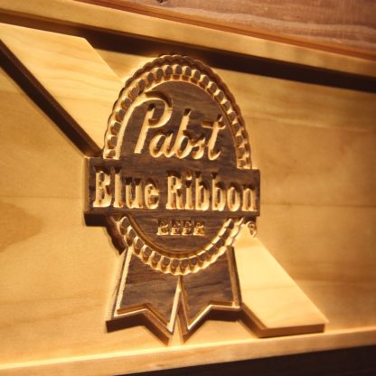 Pabst Blue Ribbon Wood Sign neon sign LED