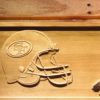 San Francisco 49ers Helmet Wood Sign
