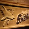 San Jose Sharks Wood Sign - Legacy Edition