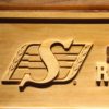 Saskatchewan Roughriders Wood Sign - Legacy Edition
