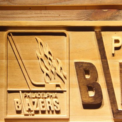 Philadelphia Blazers Wood Sign - Legacy Edition neon sign LED