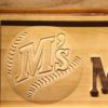 Seattle Mariners 1987-1992 Wood Sign - Legacy Edition