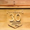 Seattle Seahawks 30th Anniversary Logo Wood Sign - Legacy Edition