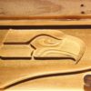 Seattle Seahawks Split Wood Sign