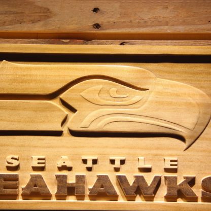 Seattle Seahawks Wood Sign neon sign LED