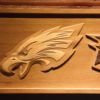 Philadelphia Eagles 2 Wood Sign