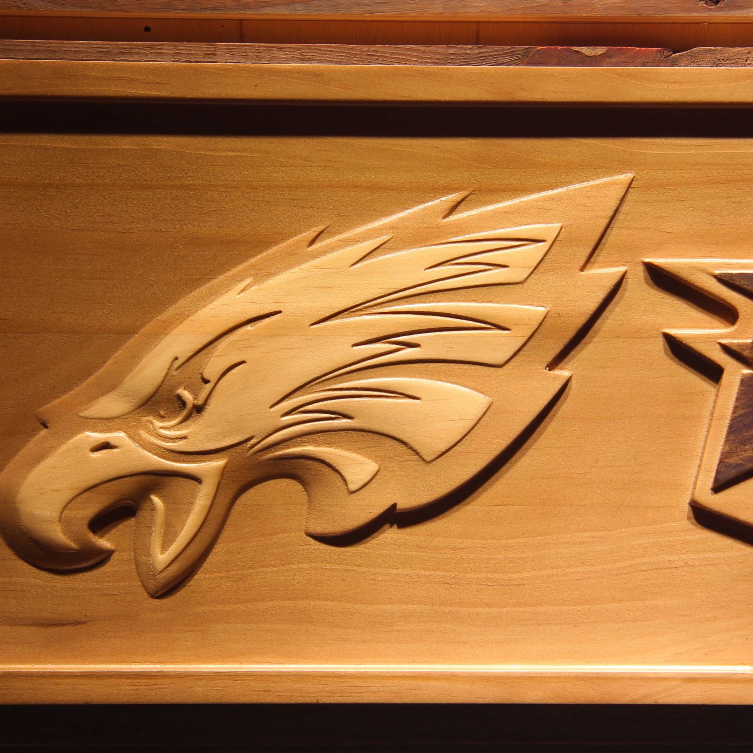 Philadelphia Eagles 10x10 Wood Album Design Sign