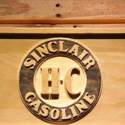 Sinclair Gasoline Wood Sign neon sign LED