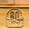 Philadelphia Eagles 60th Anniversary Logo Wood Sign - Legacy Edition
