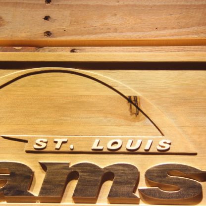 St Louis Rams 1995-1999 Wood Sign - Legacy Edition neon sign LED