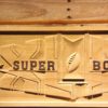 Super Bowl XLIV Wood Sign