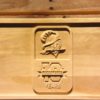 Tampa Bay Buccaneers 10th Anniversary Logo Wood Sign - Legacy Edition