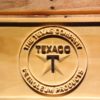 Texaco The Texas Company Wood Sign