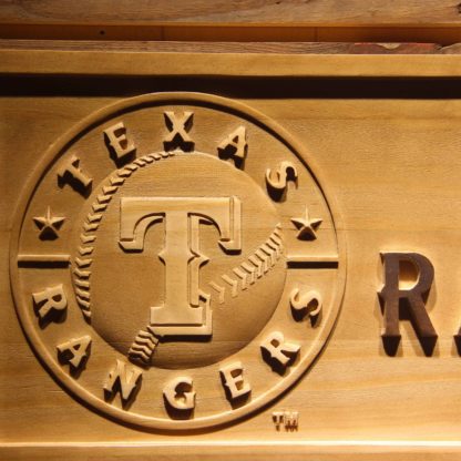 Texas Rangers Wood Sign neon sign LED