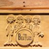 The Beatles Drum Wood Sign