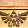 The Legend of Zelda Triforce Wood Sign