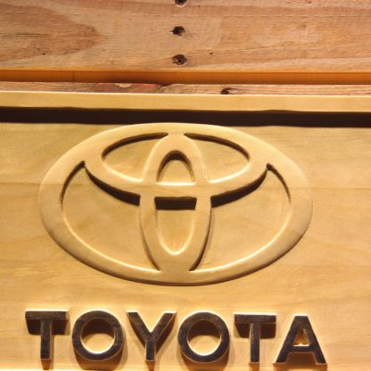 Toyota Wood Sign neon sign LED