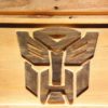Transformers Autobots Icon Wood Sign