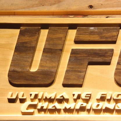 UFC Wood Sign neon sign LED