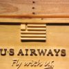US Airways Fly With US Wood Sign