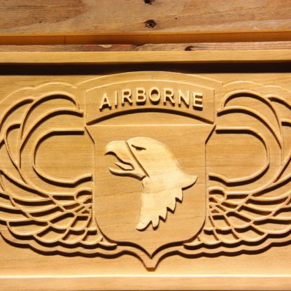 US Army 101st Airborne Division Wings Wood Sign neon sign LED