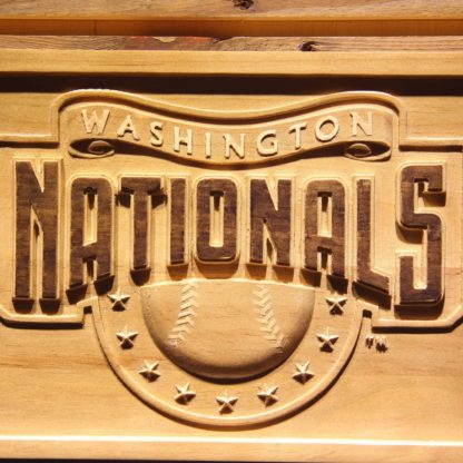 Washington Nationals Wood Sign - Legacy Edition neon sign LED