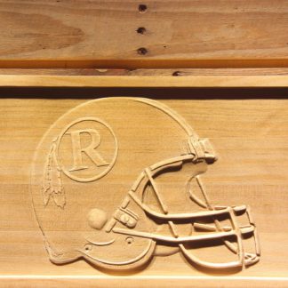 Washington Redskins 1970-1971 Helmet Wood Sign - Legacy Edition neon sign LED