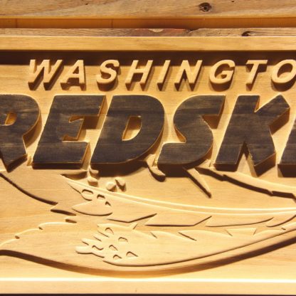 Washington Redskins 2002-2004 Wood Sign - Legacy Edition neon sign LED