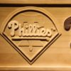 Philadelphia Phillies Wood Sign