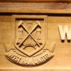 West Ham United Wood Sign - Legacy Edition