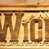 Wicked The Musical Wood Sign