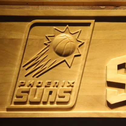 Phoenix Suns Wood Sign neon sign LED