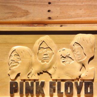 Pink Floyd Faces Wood Sign neon sign LED