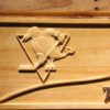 Pittsburgh Penguins Split Wood Sign