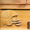 Pittsburgh Steelers Helmet Wood Sign