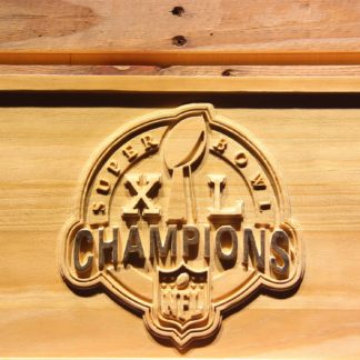 Pittsburgh Steelers Super Bowl XL Champions Wood Sign - Legacy Edition neon sign LED