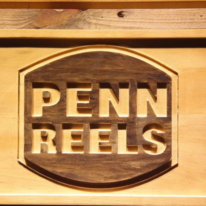 Penn Reels Wood Sign neon sign LED