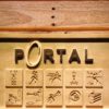 Portal Wood Sign