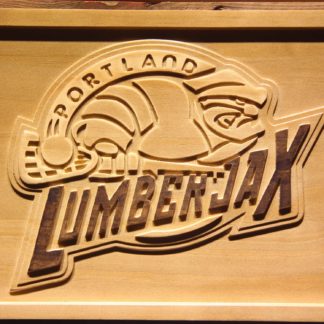 Portland Lumberjax Wood Sign - Legacy Edition neon sign LED