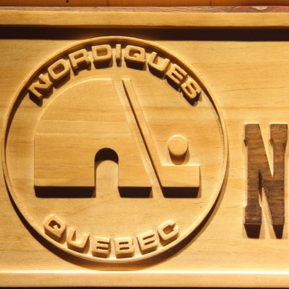 Quebec Nordiques Wood Sign - Legacy Edition neon sign LED