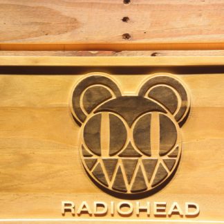 Radiohead Wood Sign neon sign LED